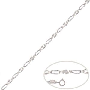 Pulsera oro blanco 18kl