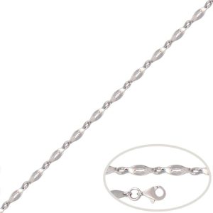 Pulsera oro blanco 18kl
