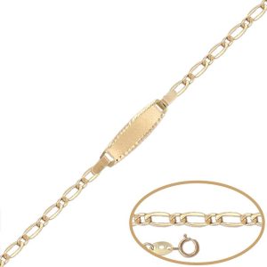 Pulsera oro 18kl – 12cm