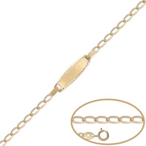 Pulsera oro 18kl – 13.5cm