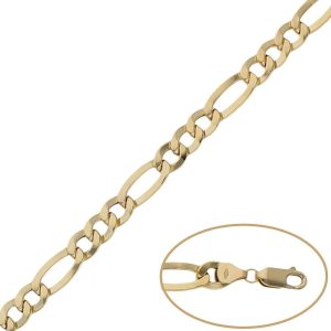 Pulsera oro 18kl 3×1 – 7mm