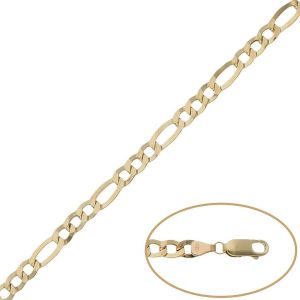Pulsera oro 18kl 3×1 – 5mm