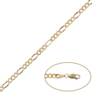 Pulsera oro 18kl 3×1 – 4mm