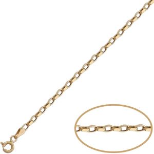Pulsera oro 18kl rolot alargado – 2.50mm