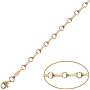Pulsera oro 18kl circulos