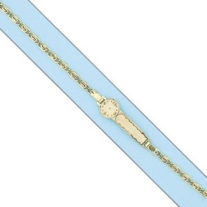 Pulsera reloj oro 18kl