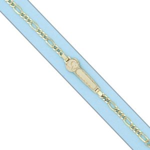 Pulsera oro 18kl elefante 3×1