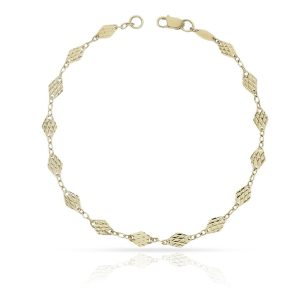 Pulsera oro 18kl tallada – 4.50mm