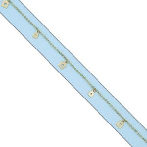 Pulsera oro 18kl tobillera