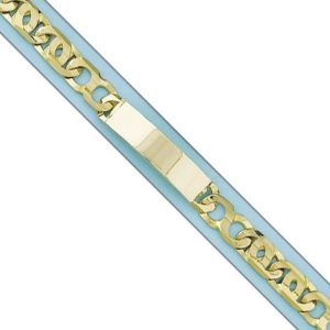 Pulsera oro 18kl fundida placa