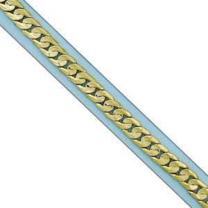 Pulsera oro 18kl barbada – 9mm