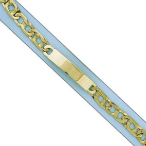 Pulsera oro 18kl fundida placa