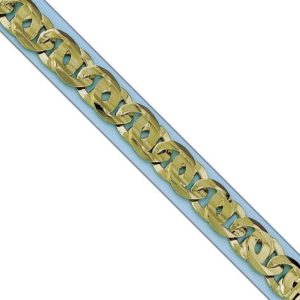 Pulsera oro 18kl fundida – 11mm