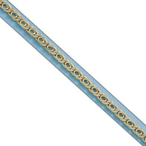 Pulsera oro 18kl hueca