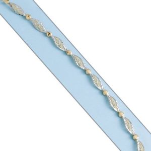 Pulsera oro 18kl bicolor