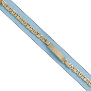 Pulsera oro 18kl fundida placa