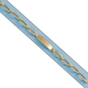Pulsera oro 18kl placa