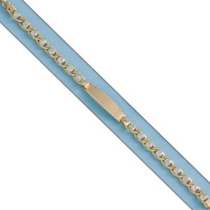 Pulsera oro 18kl circonitas placa