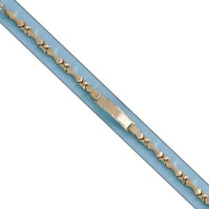 Pulsera oro 18kl placa