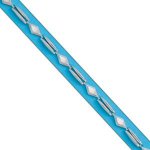Pulsera oro blanco 18kl