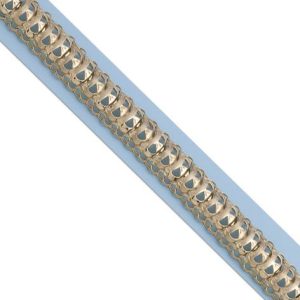 Pulsera oro 18kl princesa – 15mm