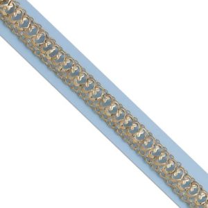 Pulsera oro 18kl princesa – 14mm