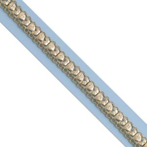 Pulsera oro 18kl princesa – 11mm