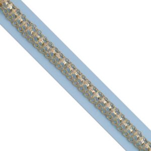 Pulsera oro 18kl princesa – 11mm