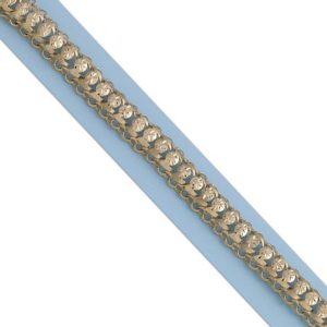 Pulsera oro 18kl princesa – 11mm