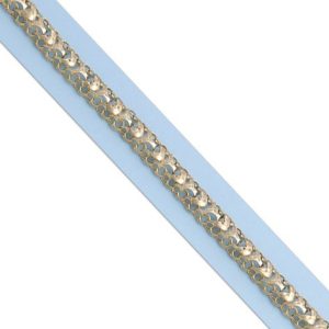 Pulsera princesa oro18kl 9mm