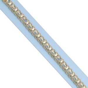 Pulsera oro 18kl princesa – 9mm