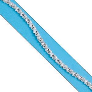 Pulsera oro blanco 18kl