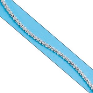 Pulsera oro blanco 18kl