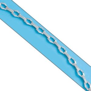 Pulsera oro blanco 18kl circonitas
