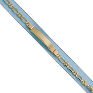 Pulsera oro 19kl fundida placa
