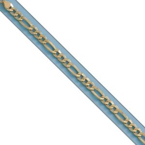 Pulsera oro 18kl hueca 3×1