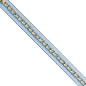 Pulsera oro 18kl fundida