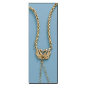 Pulsera oro 18kl dedo cisnes circonitas