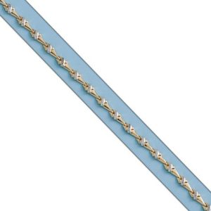 Pulsera oro 18kl troquelada