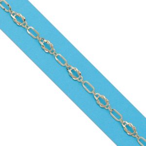 Pulsera oro 18kl hueca