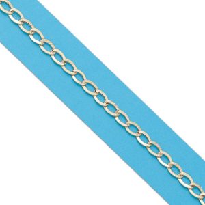Pulsera oro 18kl hueca