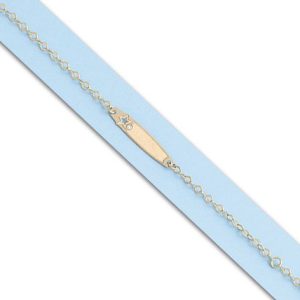 Pulsera oro 18kl estrella circonita
