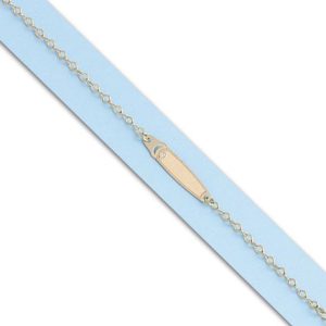 Pulsera luna oro 18kl circonita