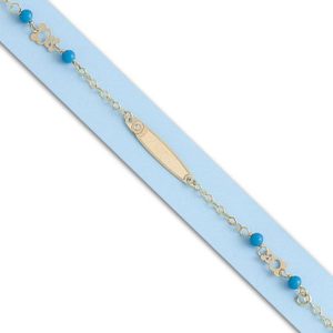 Pulsera oro 18kl circulo circonita