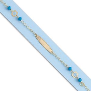 Pulsera oro 18kl circulo circonita