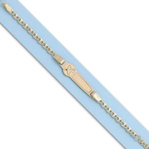 Pulsera oro 18kl chupete circonita