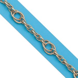 Pulsera oro 18kl troquelada