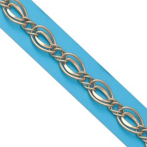 Pulsera oro 18kl troquelada