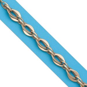 Pulsera oro 18kl troquelada