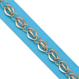 Pulsera oro 18kl troquelada